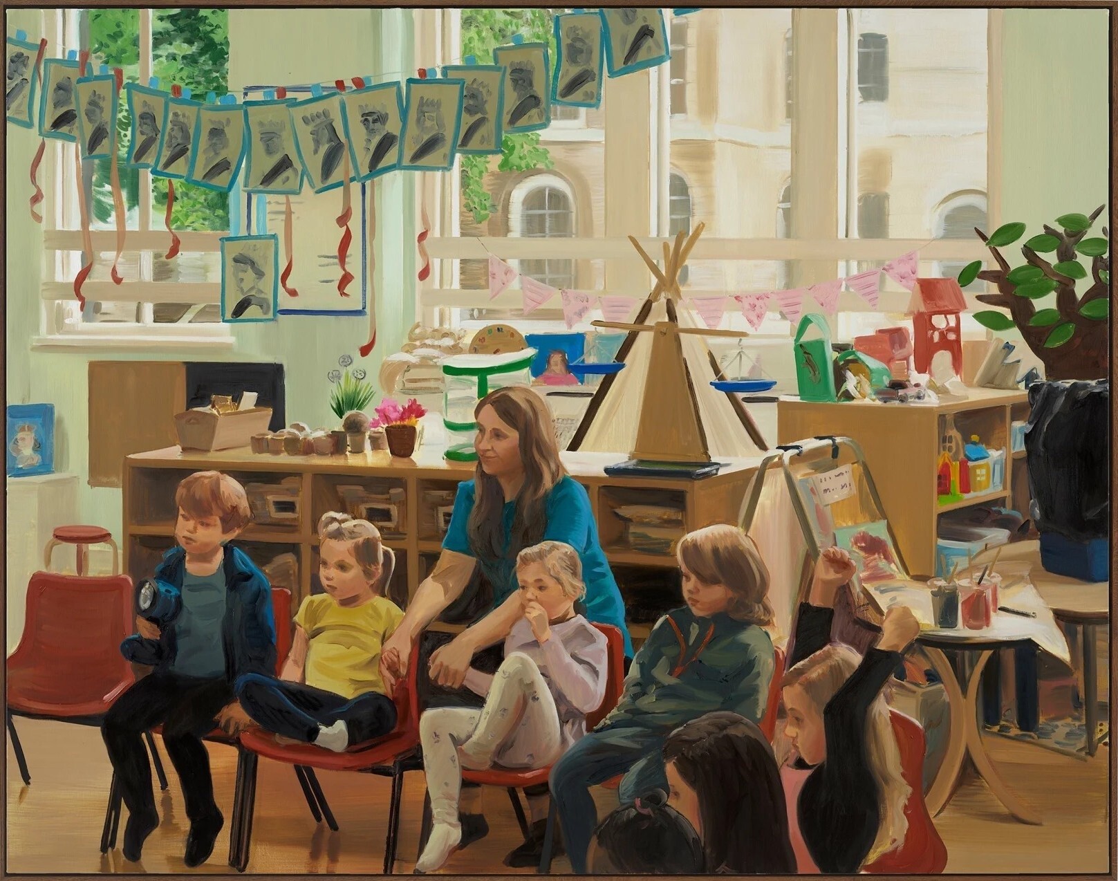 Caroline Walker, The Spanish Class, 2024